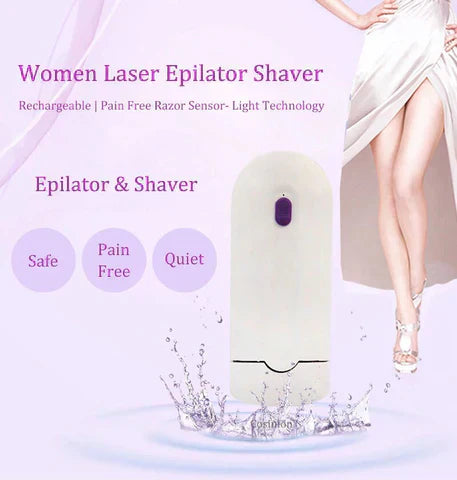 𝘼𝙈𝘼𝙉𝘼𝙃™Purple Epilator – آلة إزالة الشعر البنفسجية