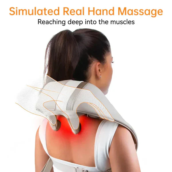 𝘼𝙈𝘼𝙉𝘼𝙃™ Kneading Massager (Shoulder and Neck) – مدلك عجن للكتف والرقبة