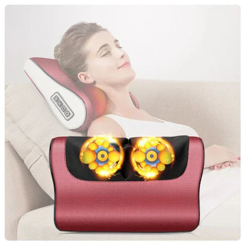 𝘼𝙈𝘼𝙉𝘼𝙃™ Red Pillow Massager – جهاز تدليك الوسادة الحمراء