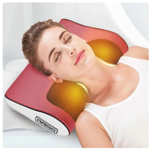 𝘼𝙈𝘼𝙉𝘼𝙃™ Red Pillow Massager – جهاز تدليك الوسادة الحمراء