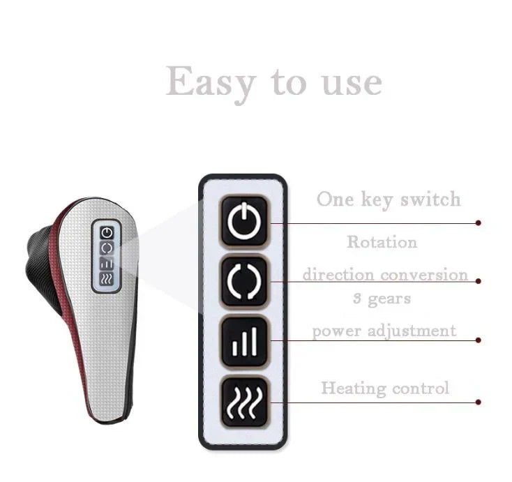 𝘼𝙈𝘼𝙉𝘼𝙃™ Red Pillow Massager – جهاز تدليك الوسادة الحمراء