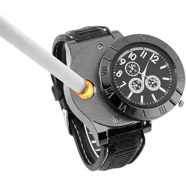 𝘼𝙈𝘼𝙉𝘼𝙃™Men's Military USB Lighter Watch